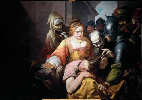 Gioacchino Assereto Samson and Delilah oil painting image